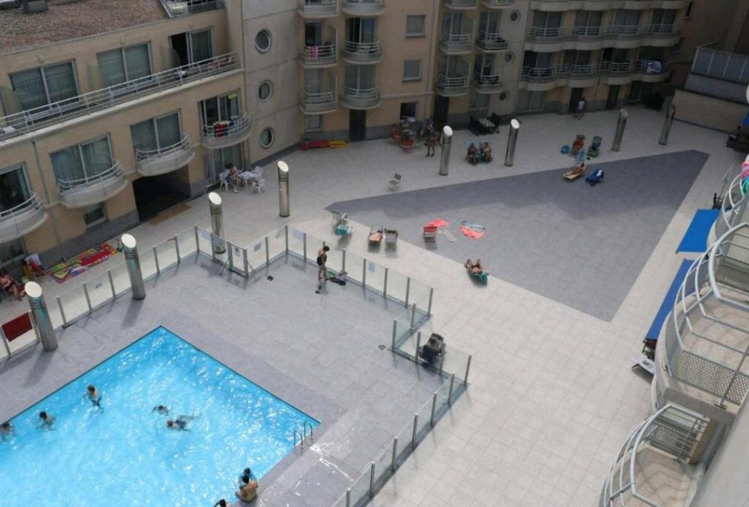 Appartement "Zeezicht 002" Остенде Экстерьер фото